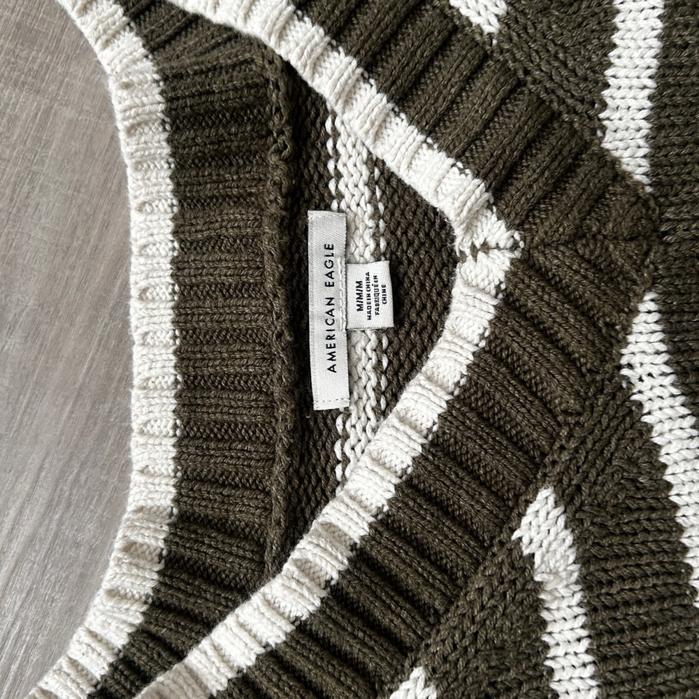 American Eagle Striped Sweater